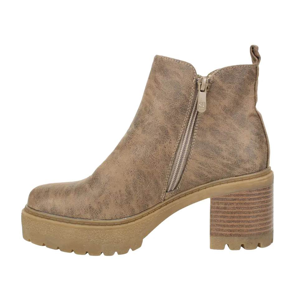 Botin Mujer Casual New Walk 585191 Khaky 4