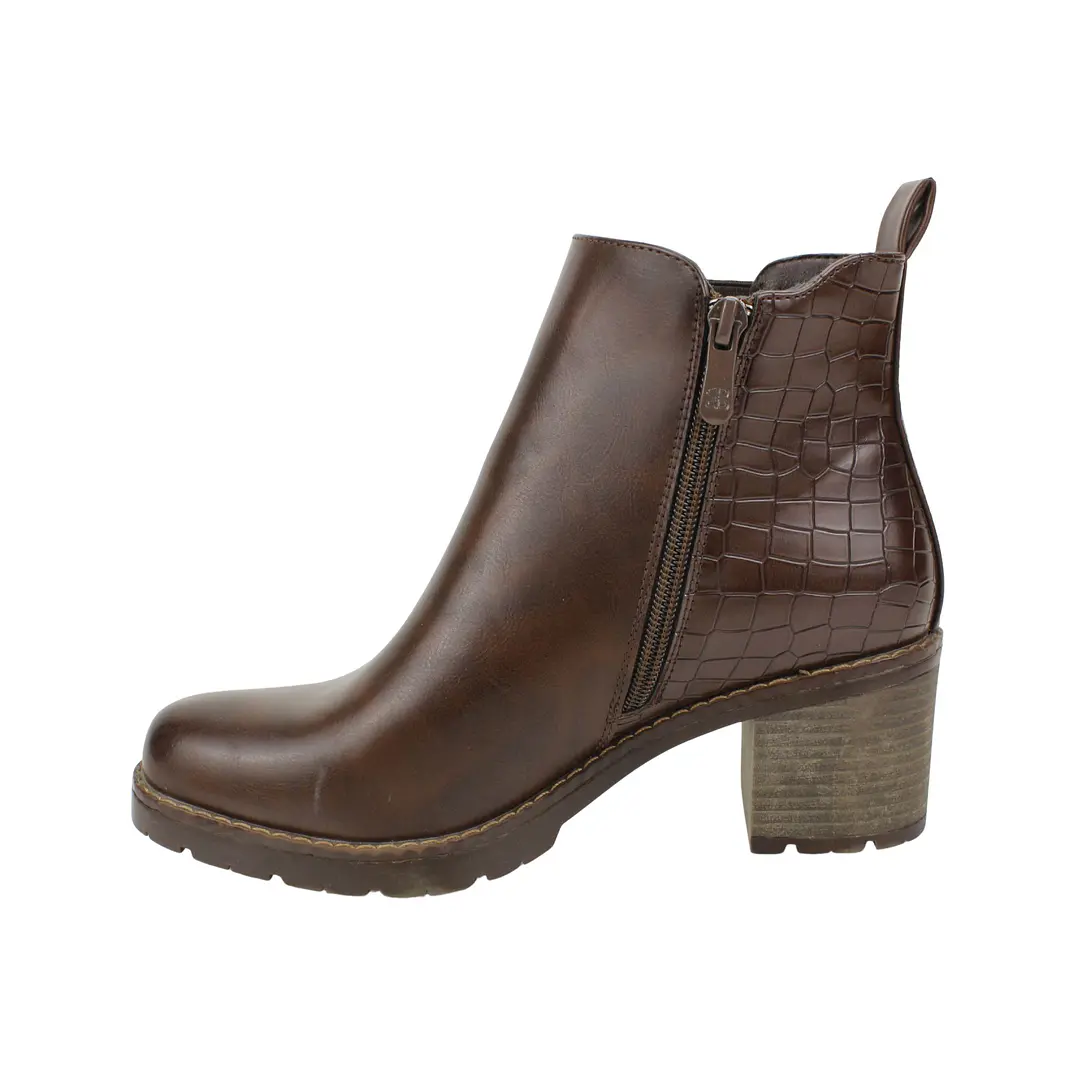 BOTIN MUJER CASUAL NEW WALK 231713 CAFE 2