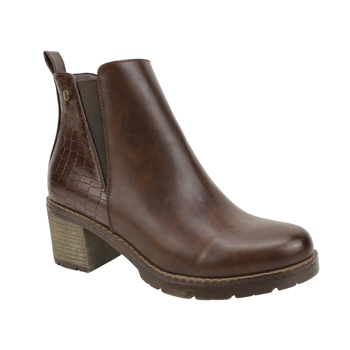 BOTIN MUJER CASUAL NEW WALK 231713 CAFE 3