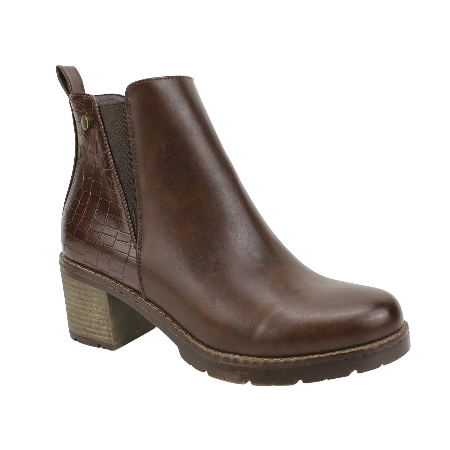 Botin Mujer Casual New Walk 231713 Cafe 3
