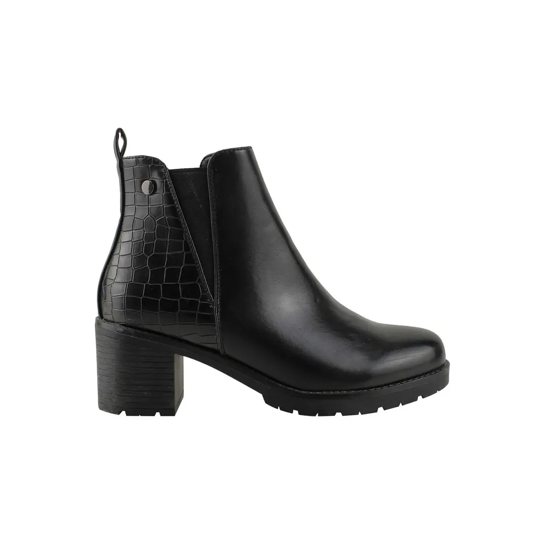 BOTIN MUJER CASUAL NEW WALK 231713 NEGRO 1