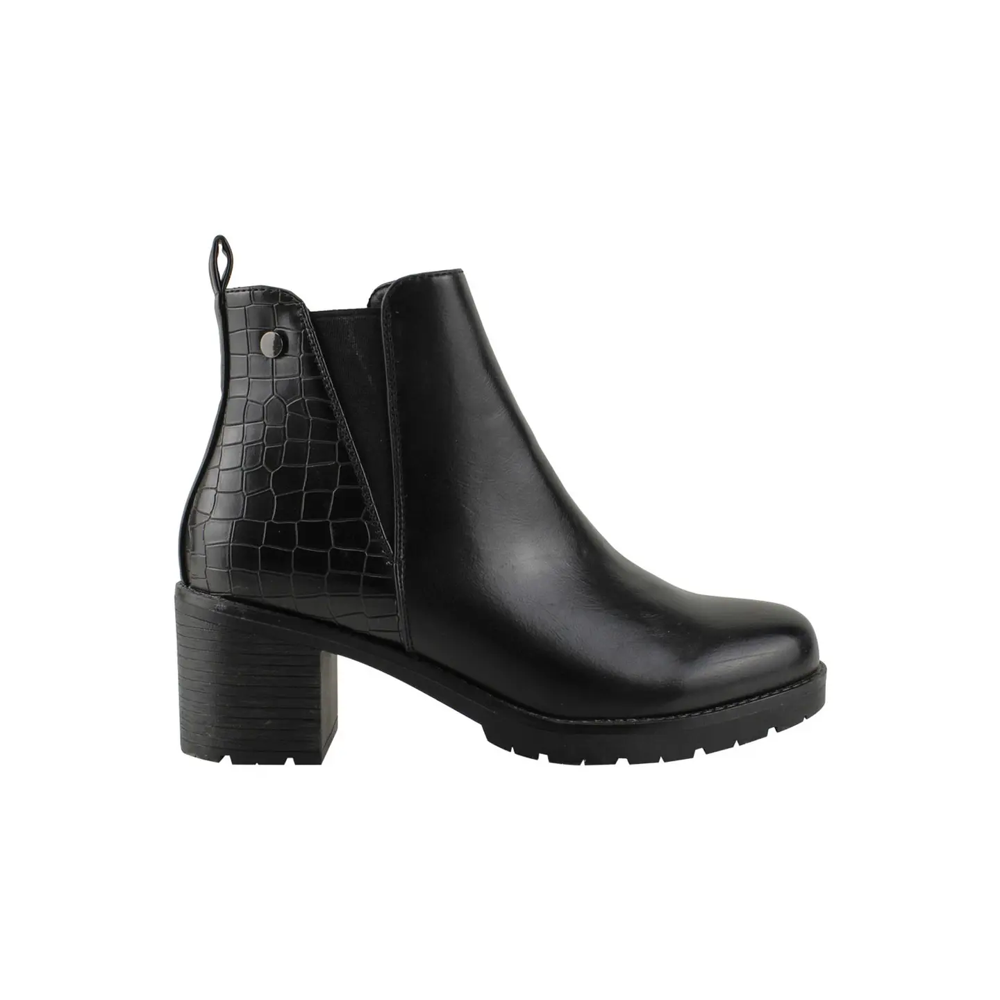 Botin Mujer Casual New Walk 231713 Negro 1