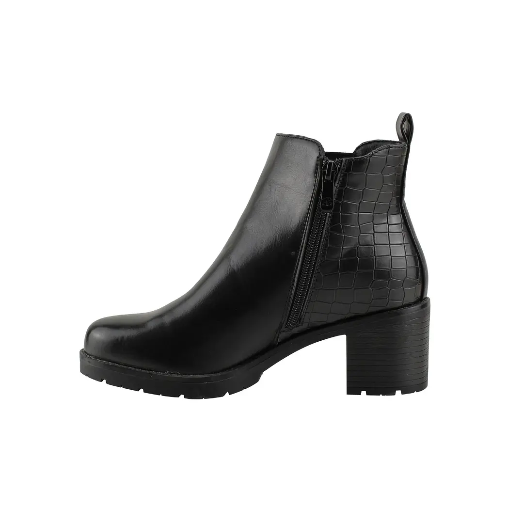 BOTIN MUJER CASUAL NEW WALK 231713 NEGRO 2