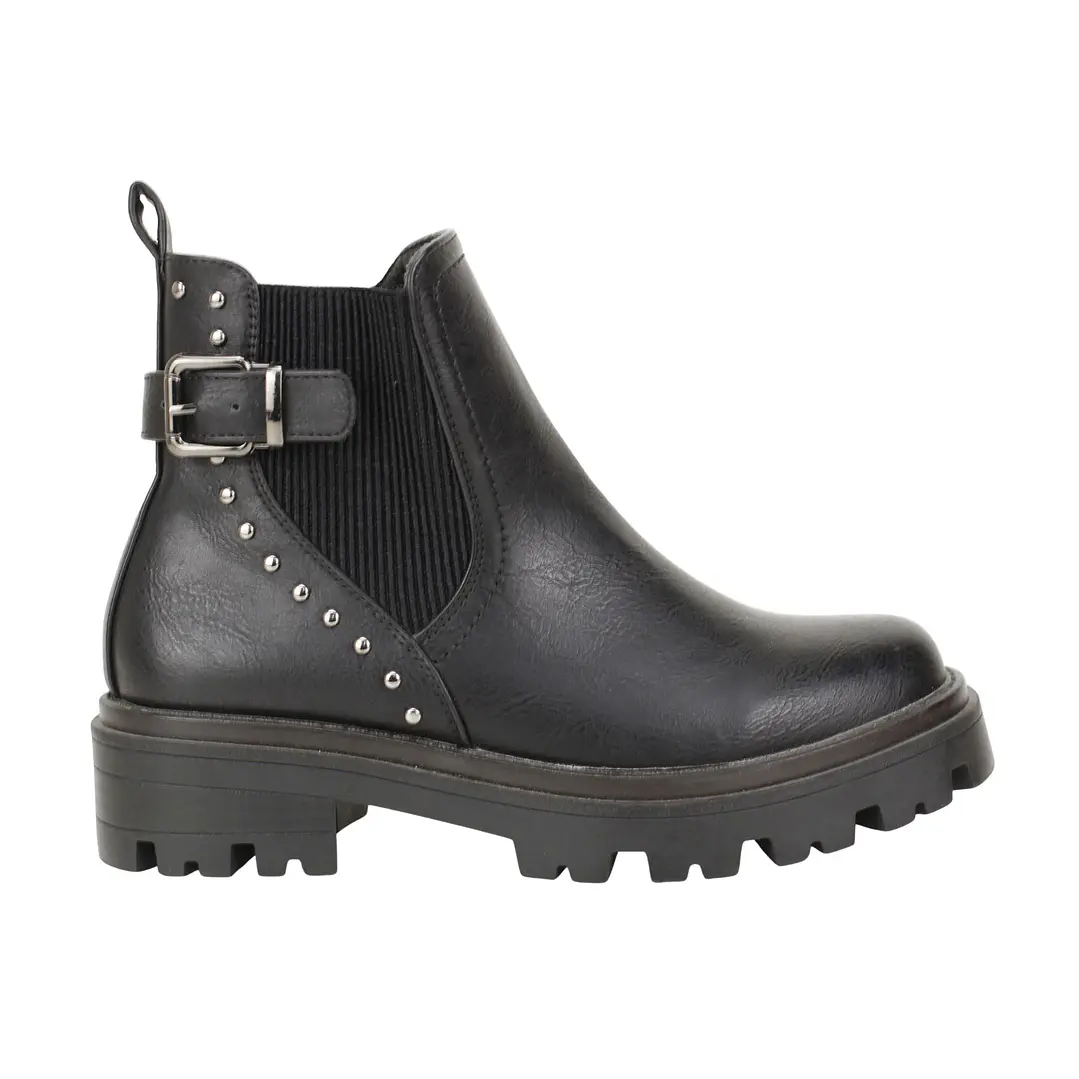BOTIN MUJER CASUAL NEW WALK 2291086 NEGRO 1