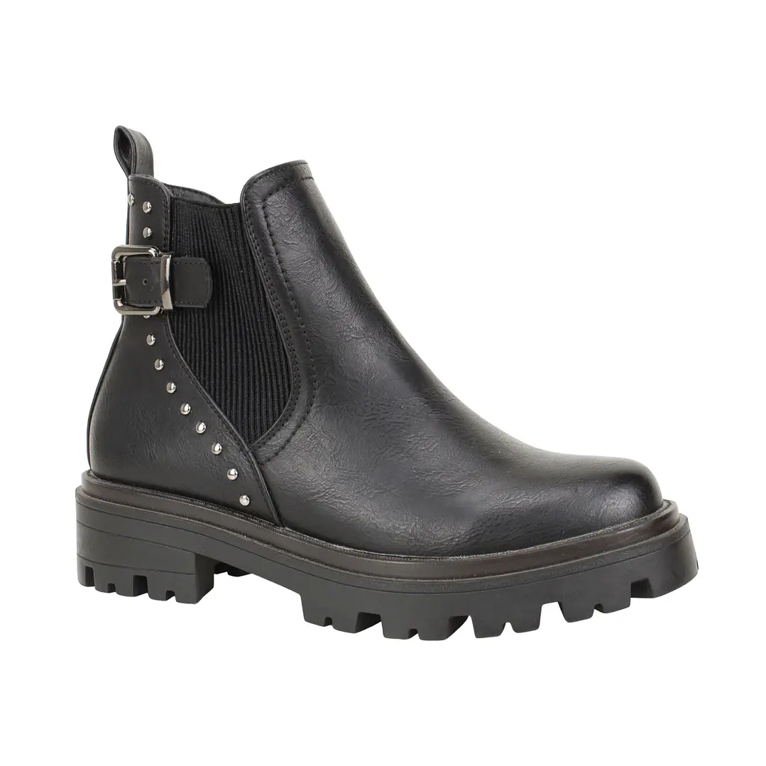 BOTIN MUJER CASUAL NEW WALK 2291086 NEGRO 2