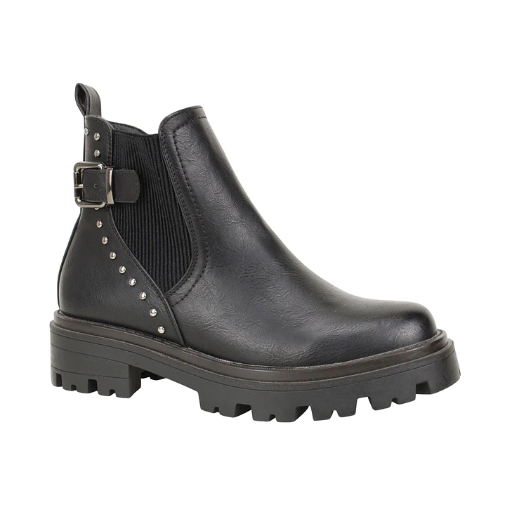 BOTIN MUJER CASUAL NEW WALK 2291086 NEGRO 2