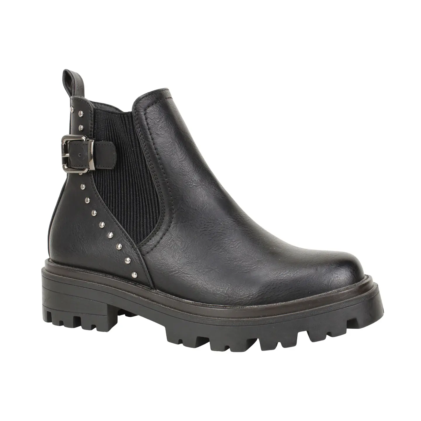 Botin Mujer Casual New Walk 2291086 Negro 1