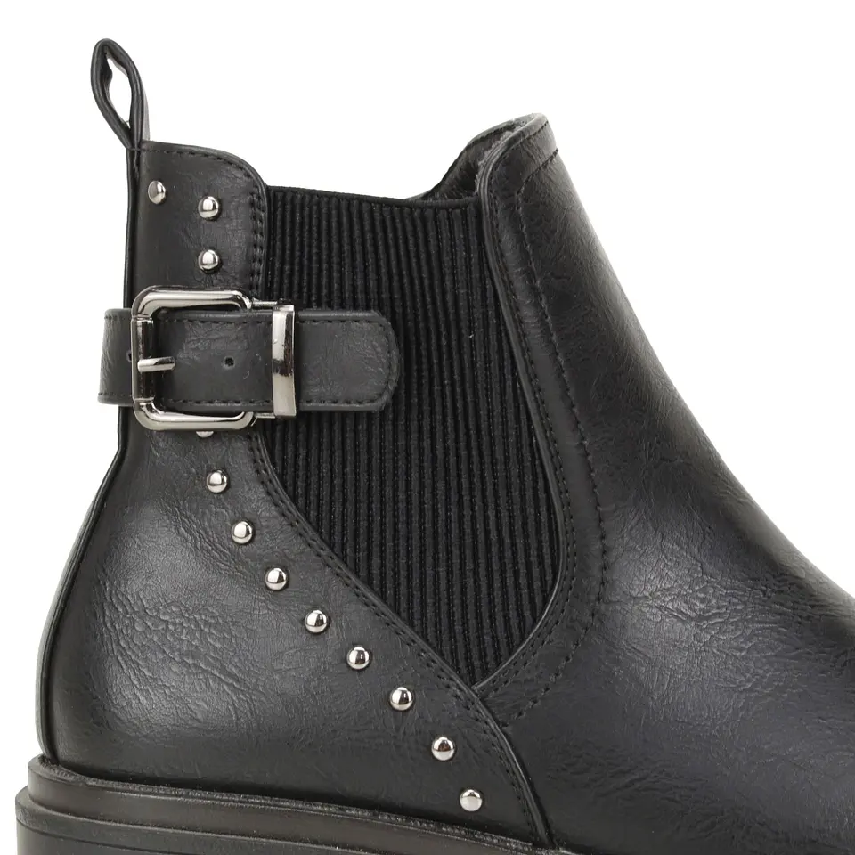 Botin Mujer Casual New Walk 2291086 Negro 3