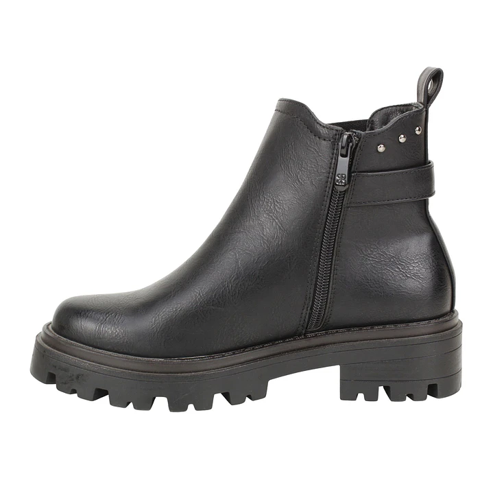 BOTIN MUJER CASUAL NEW WALK 2291086 NEGRO 4
