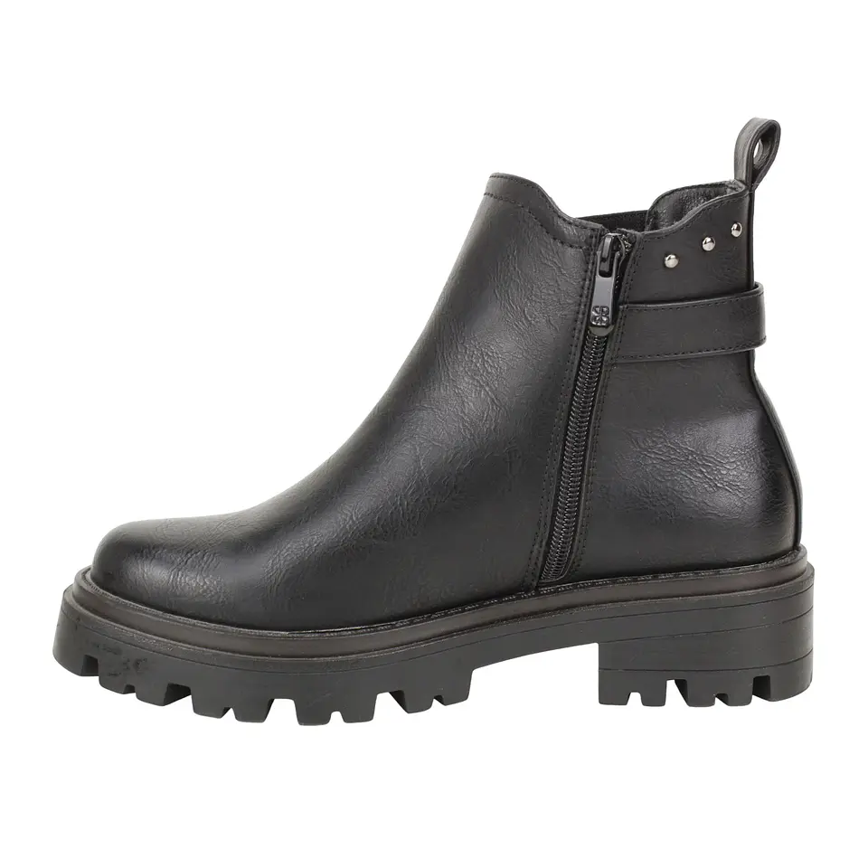 Botin Mujer Casual New Walk 2291086 Negro 4