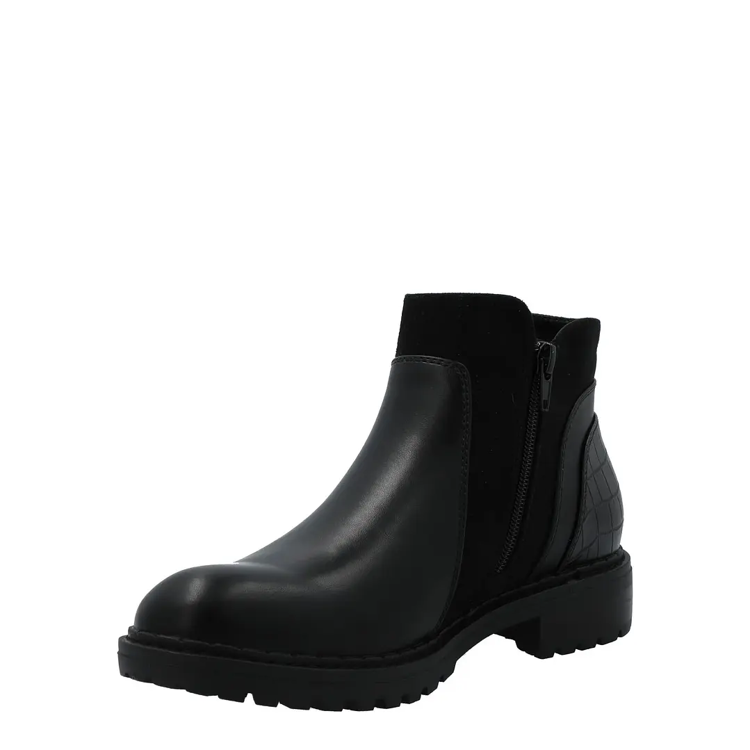 Botín Mujer Lisa 2 Negro Azaleia 2