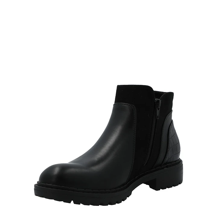 Botín Mujer Lisa 2 Negro Azaleia 2