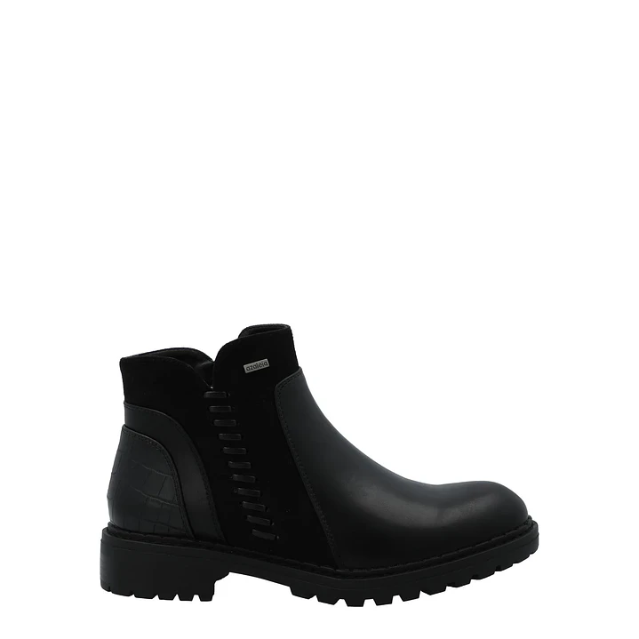 Botín Mujer Lisa 2 Negro Azaleia 4