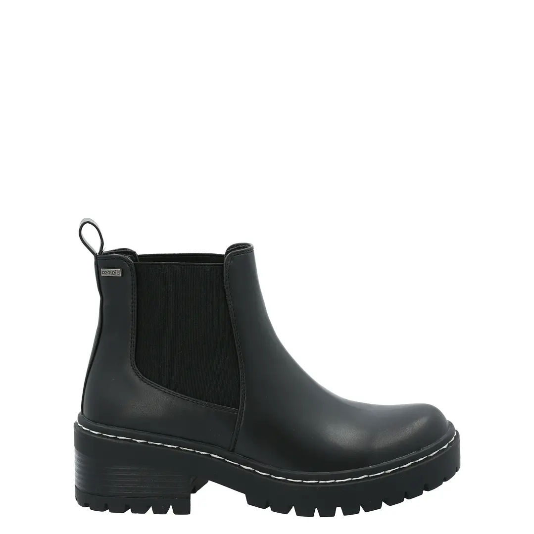 BOTIN MUJER HUGO 2 CASUAL AZALEIA HUGO 2 NEGRO  4