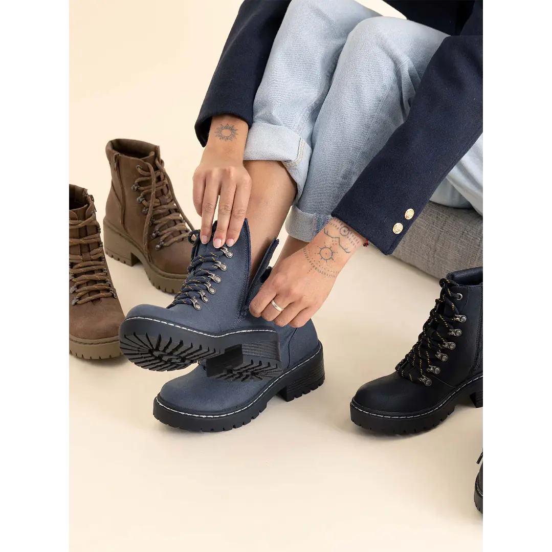 Botín Mujer Kira 2 Negro Azaleia 3