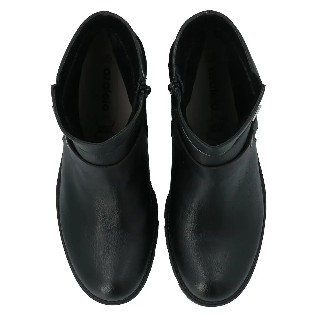 Botín Mujer Cadiz Negro Azaleia 4