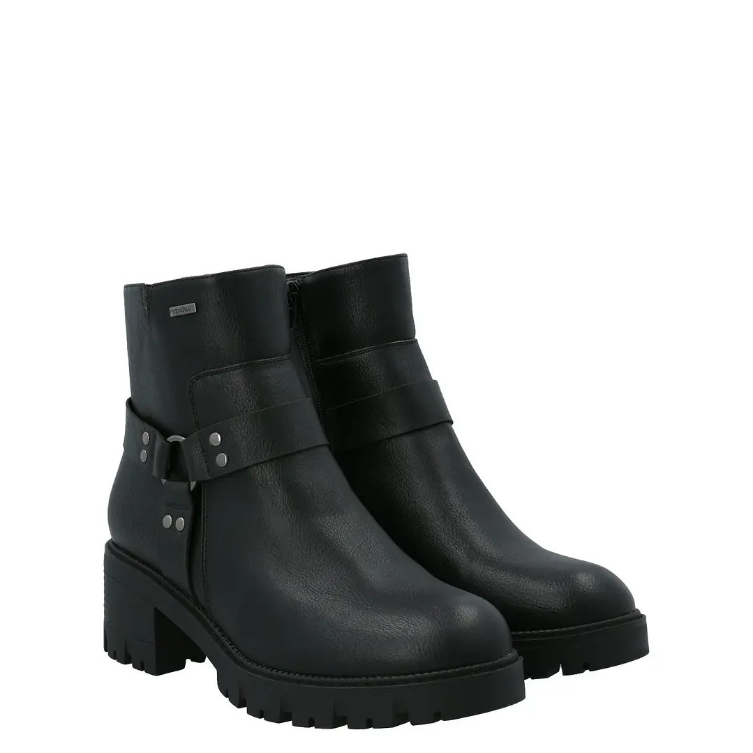 Botín Mujer Cadiz Negro Azaleia 6