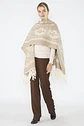 Ruana Veronica Beige Eclipse Woman - Miniatura 2