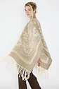 Ruana Veronica Beige Eclipse Woman - Miniatura 3