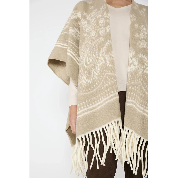 Ruana Veronica Beige Eclipse Woman 4