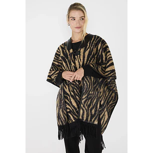 Ruana Jazmin Negro Eclipse Woman