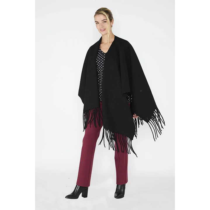 Ruana Elisa Negro Eclipse Woman 3