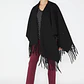 Ruana Elisa Negro Eclipse Woman - Miniatura 3