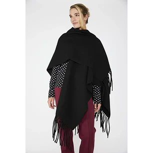 Ruana Elisa Negro Eclipse Woman