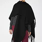 Ruana Elisa Negro Eclipse Woman - Miniatura 1