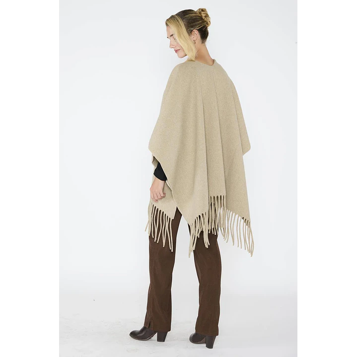 Ruana Elisa Beige Eclipse Woman 3