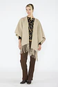 Ruana Elisa Beige Eclipse Woman - Miniatura 4
