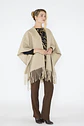Ruana Elisa Beige Eclipse Woman - Miniatura 2