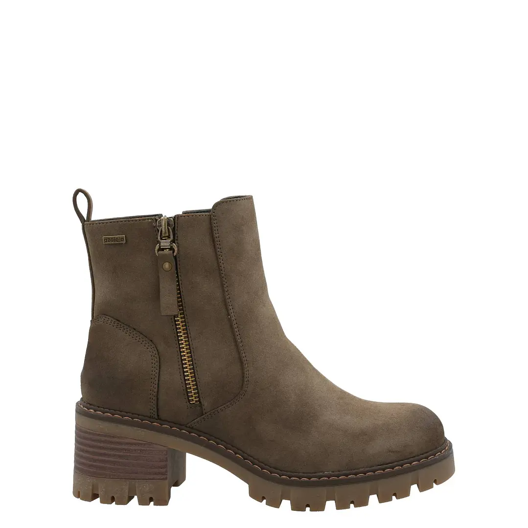 Botín Mujer Merida Taupe Azaleia 5