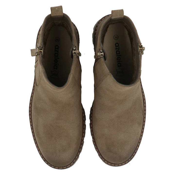 Botín Mujer Merida Taupe Azaleia 7