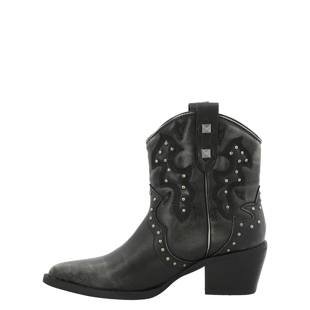 Botín Mujer Sete Negro Azaleia 3