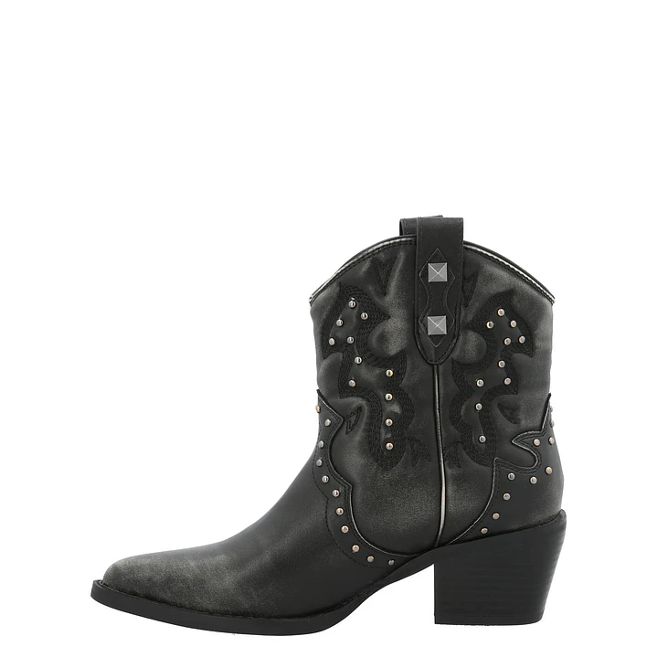 Botín Mujer Sete Negro Azaleia 3