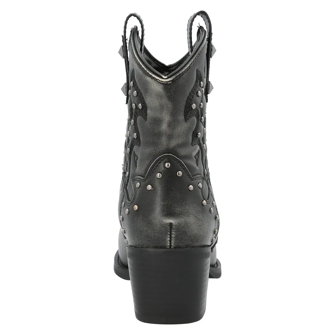 Botín Mujer Sete Negro Azaleia 5