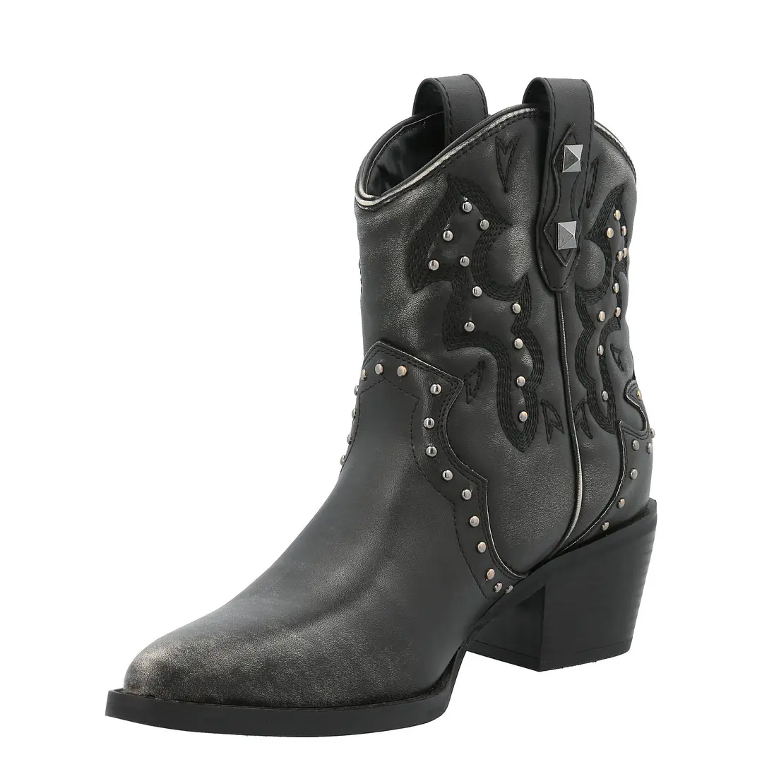 Botín Mujer Sete Negro Azaleia 6