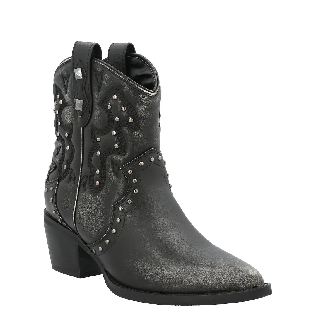 Botín Mujer Sete Negro Azaleia 1