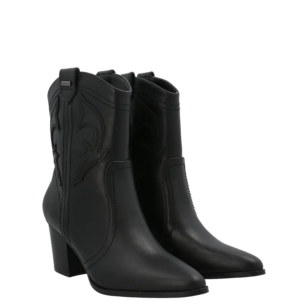 Botín Mujer Betis Negro Azaleia 2