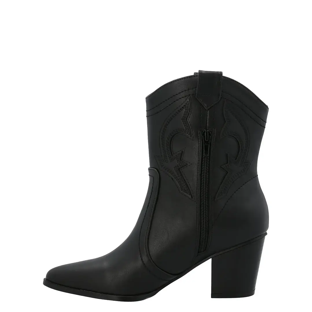 Botín Mujer Betis Negro Azaleia 4