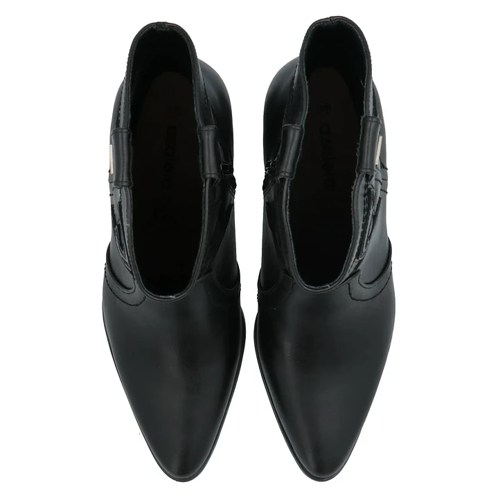 Botín Mujer Betis Negro Azaleia 6