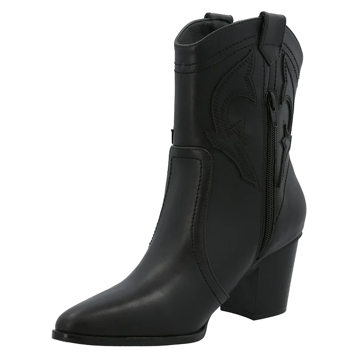 Botín Mujer Betis Negro Azaleia 7