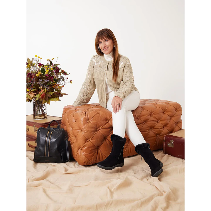 Botín Mujer Badajoz Negro Azaleia 2