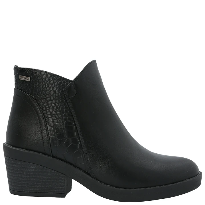 Botín Mujer Giani Negro Azaleia 8