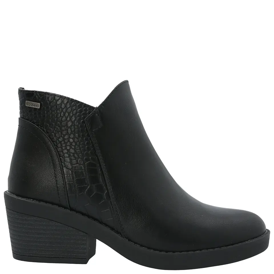Botín Mujer Giani Negro Azaleia 8