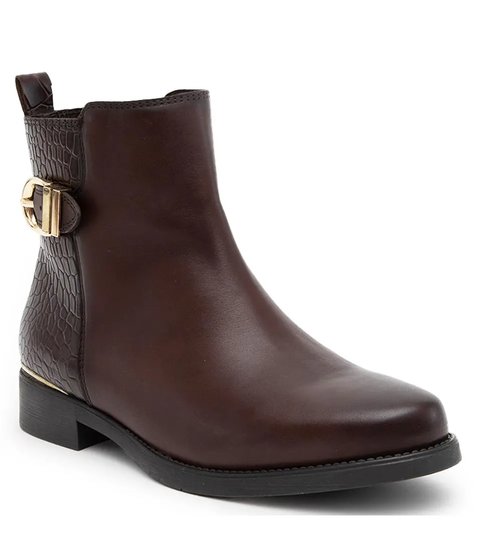 Botin Hortencia Chocolate Gacel 660826 2