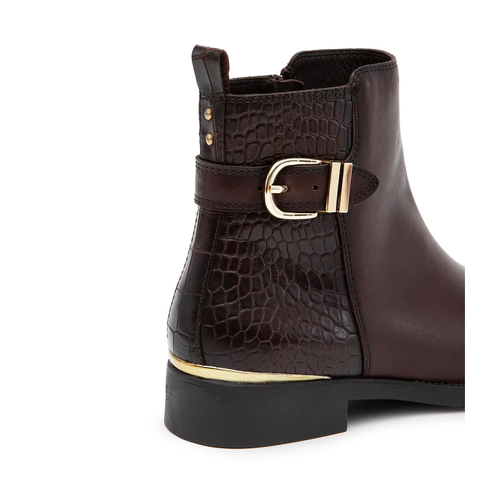 Botin Hortencia chocolate Gacel 660826 4