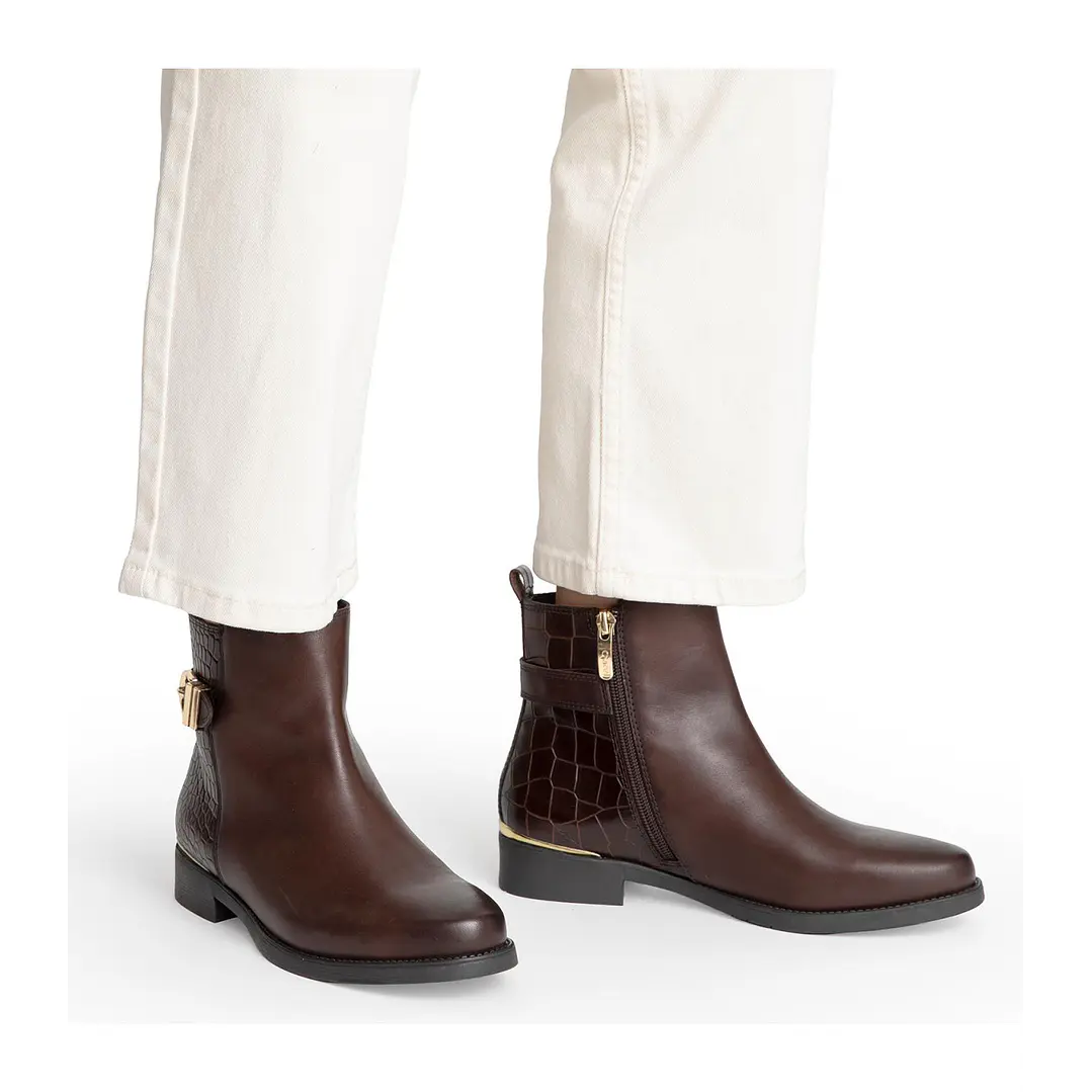 Botin Hortencia chocolate Gacel 660826 5