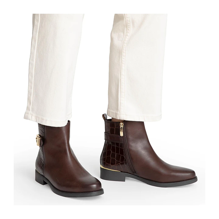 Botin Hortencia chocolate Gacel 660826 5